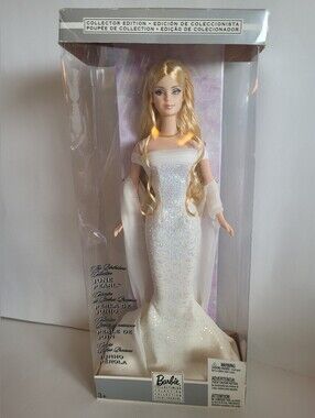 Barbie Birthstone Collection "June Pearl" Doll Mattel Dolls Collector NIB Y2K